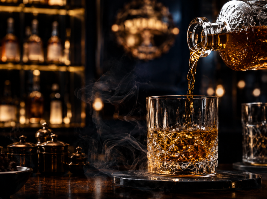 Explore the full whisky menu at Haze Bar & Kitchen Hyderabad. Single malts like Glenfiddich 15yr and Laphroaig, blended Scotch from Chivas 18 to Black & White — every expression reviewed for the serious drinker.